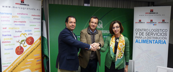 Firmado el convenio con ALDAIMA - MercaGranada SA