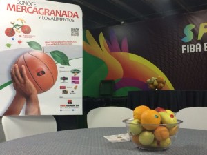 Mercagranada llena de frutas el Mundial de Baloncesto 2014